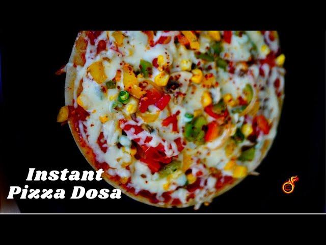 ചടപടാന്നൊരു രുചിയൂറും പിസ്സ ദോശ| Instant Pizza Dosa | Dosa Pizza | Vegetable Pizza Dosa |Ep:823