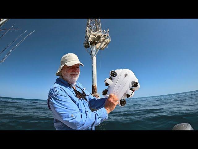 Air Force Tower vs Windmill - Underwater Drone Shows Marine Impacts!