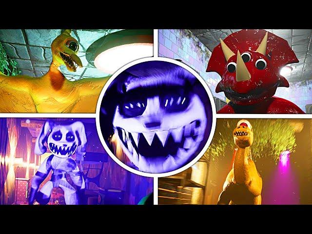 Playtown 2  All Jumpscares + All Bosses