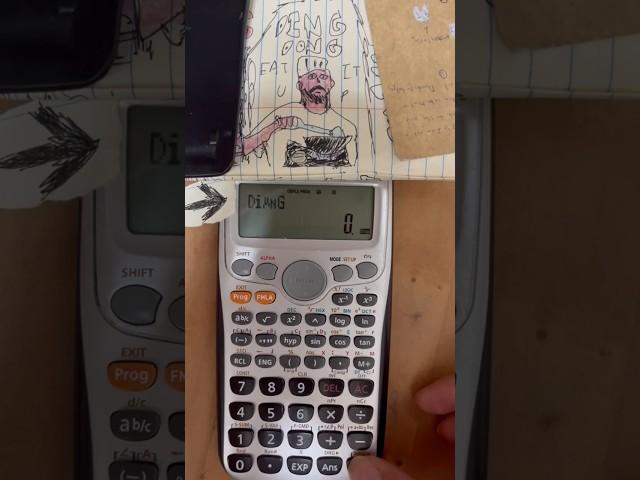 Ding Dong Eat It Up on a calculator (curry) #shorts #dingdong #memes #viral #comedy #calculator