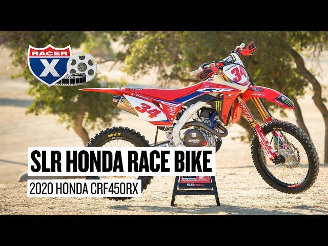 Racer X Films: SLR Honda CRF450RX Race Bike Test Off-Road