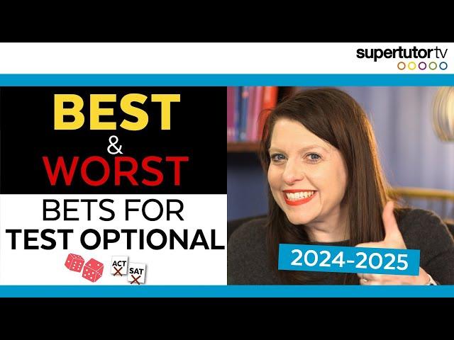 Best Bets for Test Optional 2024-2025 - Top 100 US Universities, based on SAT/ACT submission Data!