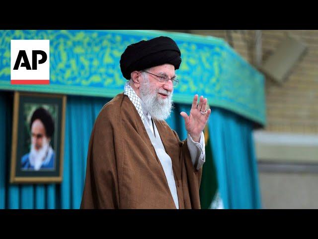 Iran's supreme leader says Israel's attack should not be exaggerated nor downplayed