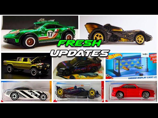 Showcase - Hot Wheels Porsche 911 Rallye, Dodge Power Wagon, Nissan Skyline R33, 2025 Mix C Case.