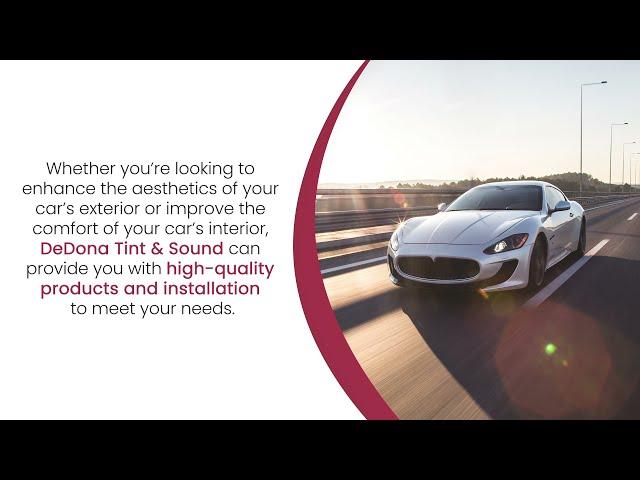 Keep Your Car Cool Inside and Out with Automotive Window Tint