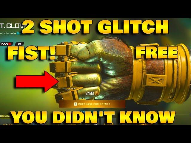 *NEW* SECRET GLITCH 2 SHOT KILL YOU DIDN'T KNOW!  AFTER PATCH! MW3/WARZONE3/GLITCHES