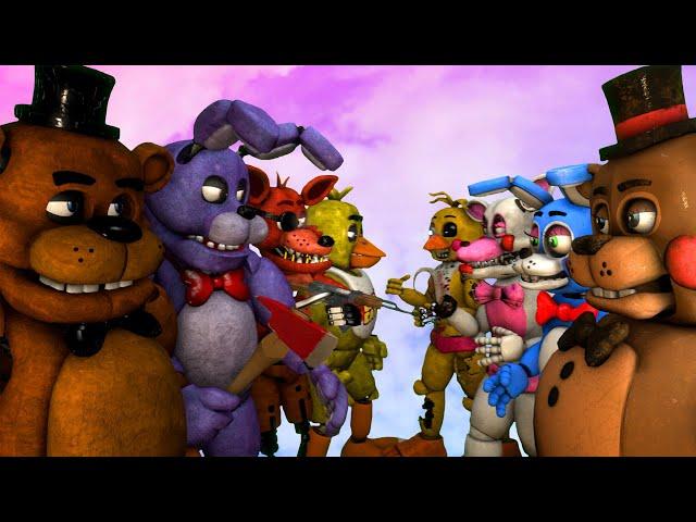 [SFM FNaF] Toys vs FNAF Originals