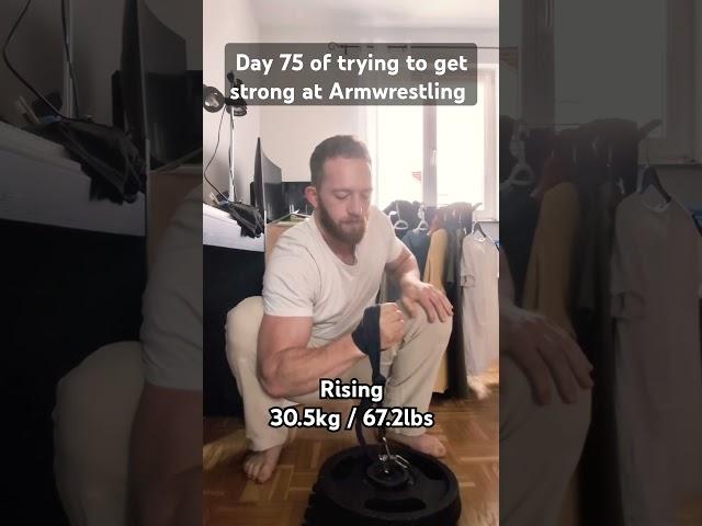 Day 75 of trying to get strong at Armwrestling | Devon Larratt Pronation Lift