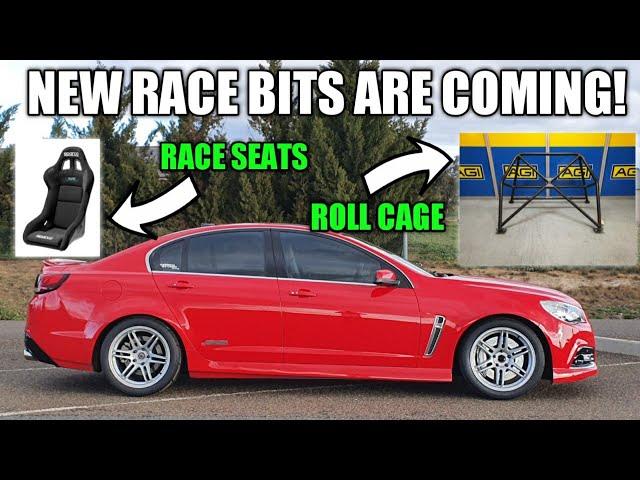 Planning the AGI Roll Cage and Sparco Race Seats | VF SSV Commodore Race Mods - VLOG 5