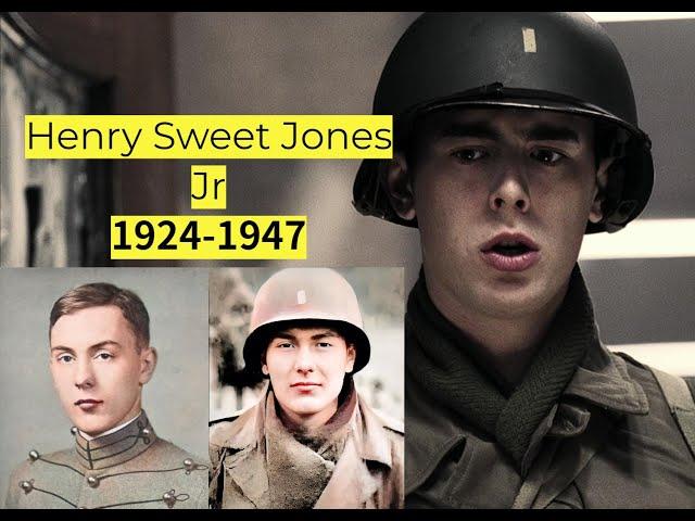 Henry Sweet 'Hank' Jones Full Biography 1924-1947 Band of Brothers/Easy Company