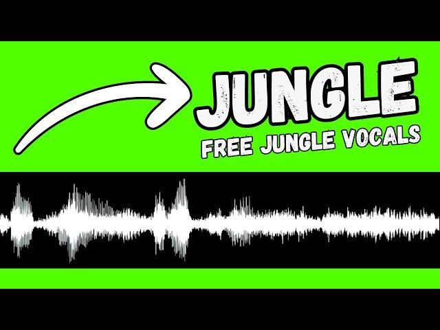 FREE jungle Vocal Samples || BY BLU MAR TEN