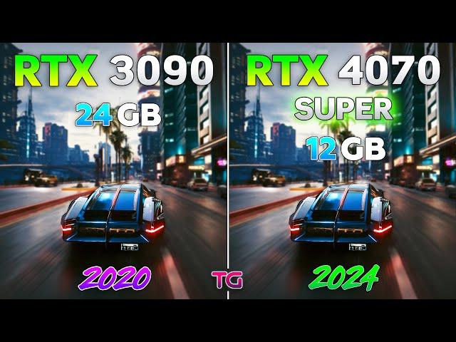 RTX 4070 SUPER vs RTX 3090 - Test in 10 Games