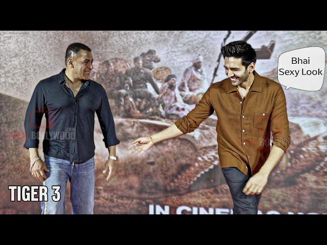 Tiger 3 Salman Khan SWAG wali Entry and Masti with Kartik Aaryan at Gadar 2 Success Party