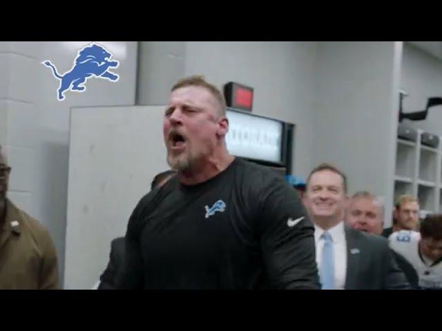  Dan Campbell Fiery Speech in Lions Locker Room: “Love this Freakin’ Team!”