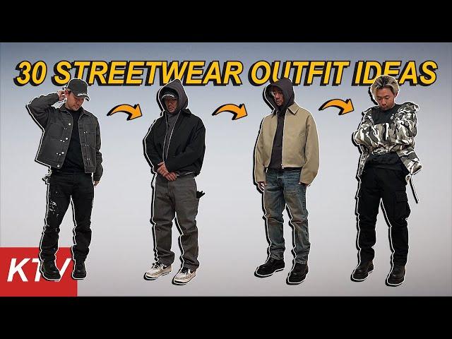 30 Everyday Streetwear Outfit Ideas | Try On Haul