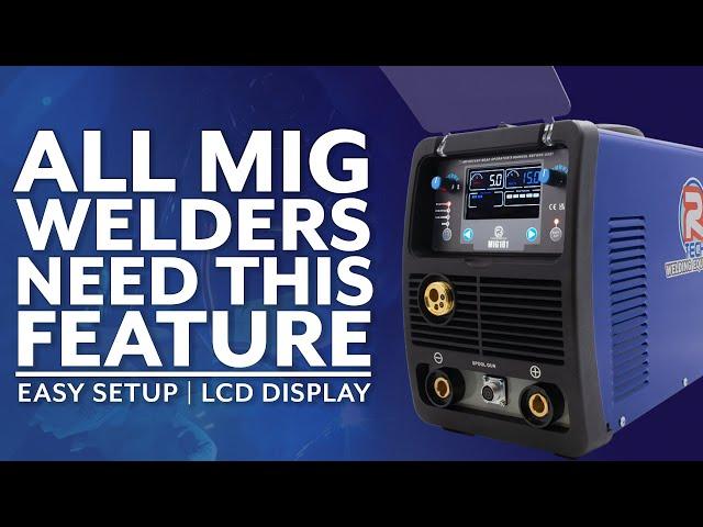 R-Tech MIG 181 - All MIG Welders Need This Feature..