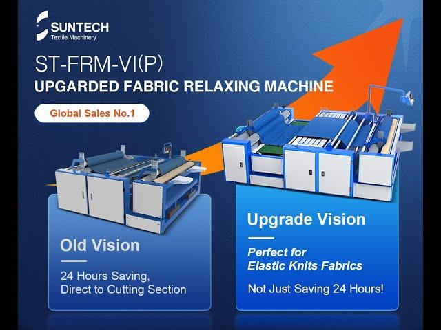 Upgraded Fabric Relaxing Machine for Elastic Knit Fabrics | Suntech Machineries | ANH Enterprise