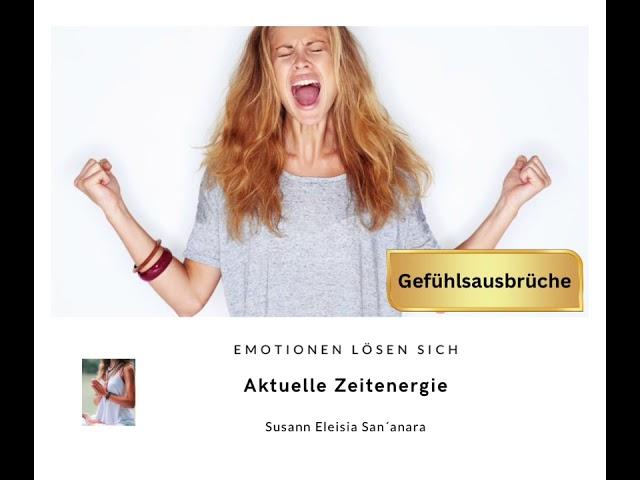 Emotionen lösen sich!  Aktuelle Zeitenergie🫶