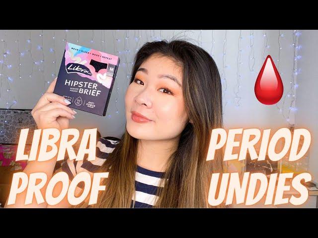 HONEST REVIEW: Libra Period Proof Underwear - Hipster Briefs 🩸 | Carmen Jia