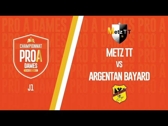 PRO A DAMES | J1 | METZ TT vs ARGENTAN BAYARD