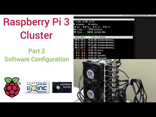 Raspberry Pi 3 Super Computing Cluster Part 2 - Software Config