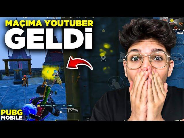 MAÇIMA ÜNLÜ YOUTUBER GELDİ!! | PUBG MOBİLE