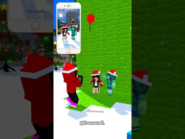 JJ sister vs Zombie girl Bloon Battle but Green Screen JJ recording  Christmas ⭐  version