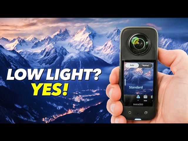 Good Insta360 X3 Footage in Low Light? Yes! Here's how!