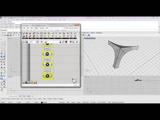 Rhino to Grasshopper Modeling 01
