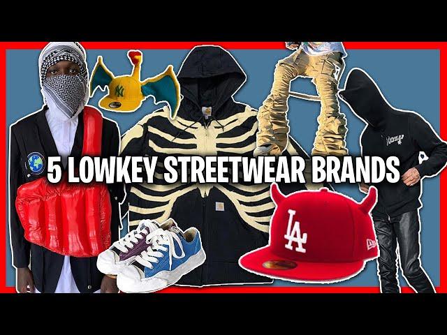 5 Lowkey STREETWEAR BRANDS You Should Know About 2021