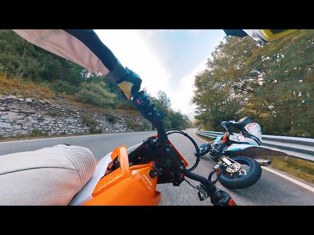 KTM 690 SMC - R vs TM 530