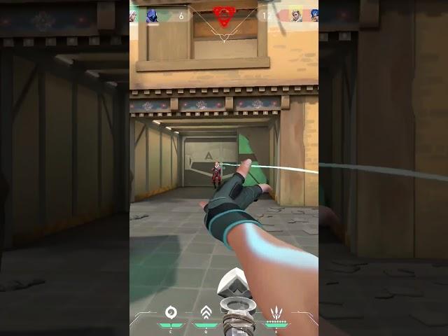 insane 1 vs 4 with jett ult #valorant #videogame