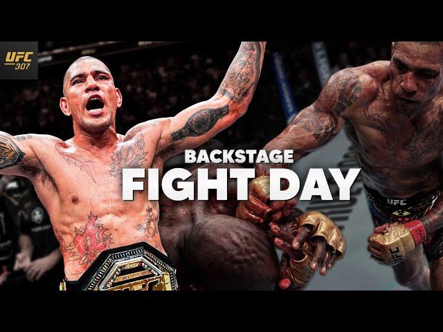 Alex Pereira vs Khalil Rountree Fight Day! UFC 307 (Behind The Scenes)