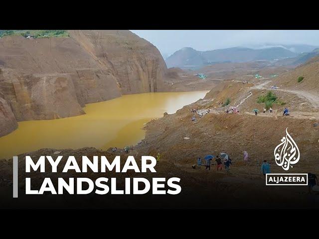 Myanmar jade mine landslide: 33 Bodies recovered, dozens missing