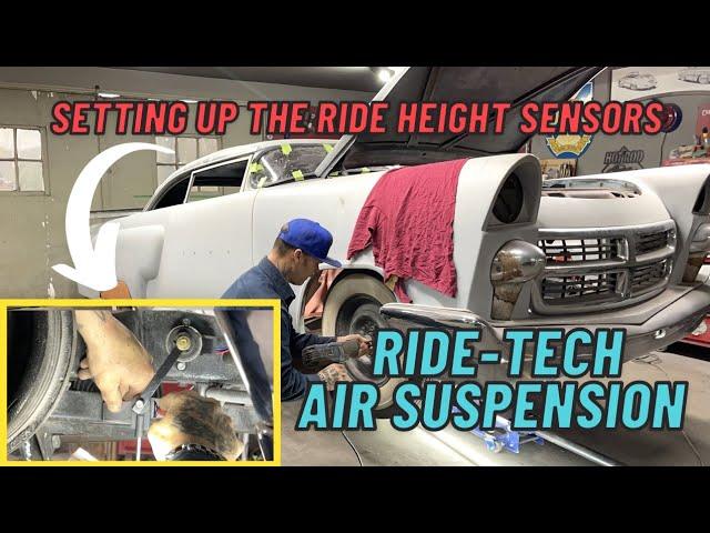 Front Suspension: Setting up Ride-Tech Air Suspension Ride Height Sensors