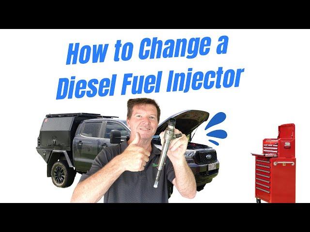 How to Replace Diesel Fuel Injectors - Ford Ranger PX3