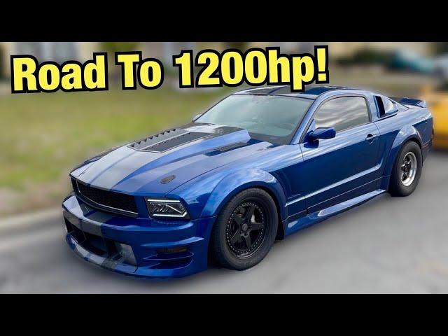 Building A 950hp Mustang In 25 Minutes!  (Nothing Is STOCK!)