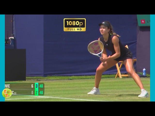 Iva Jovic vs Viktorija Golubic Longest Game of the Year ꟾ Lexus Ilkley Open 2025 ꟾ Semifinal