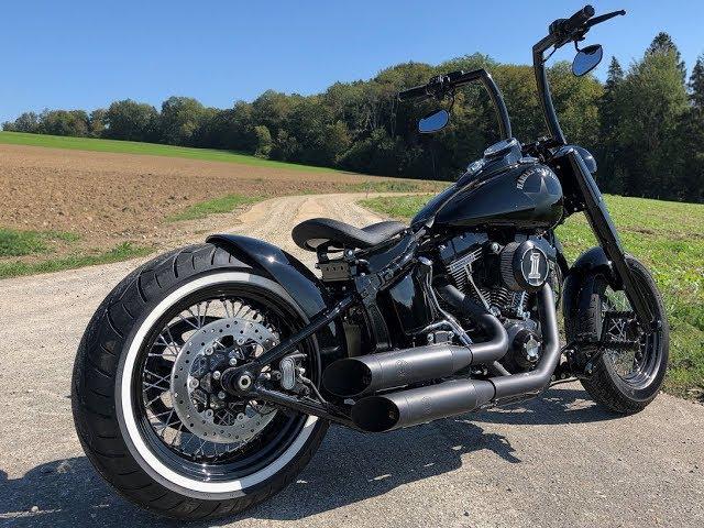 Harley Davidson Softail Slim S Heckumbau Apehanger