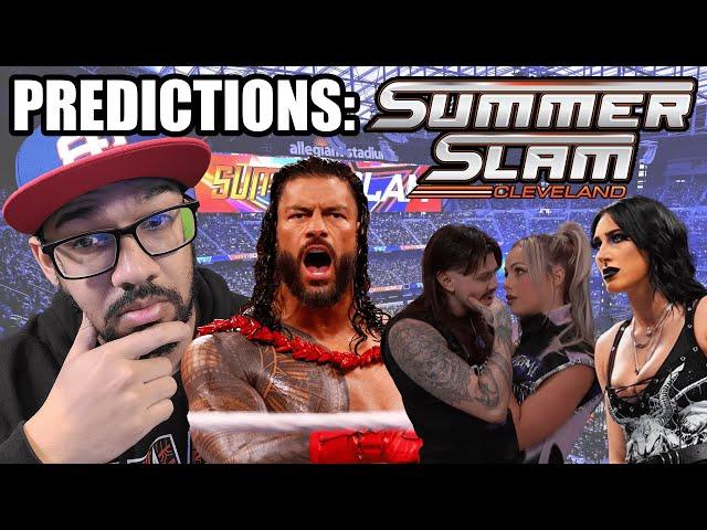 Here's my FULL WWE SummerSlam 2024 Predictions