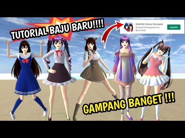 TUTORIAL MUNCULIN BAJU BARU DI SAKURA SCHOOL SIMULATOR UPDATE TERBARU