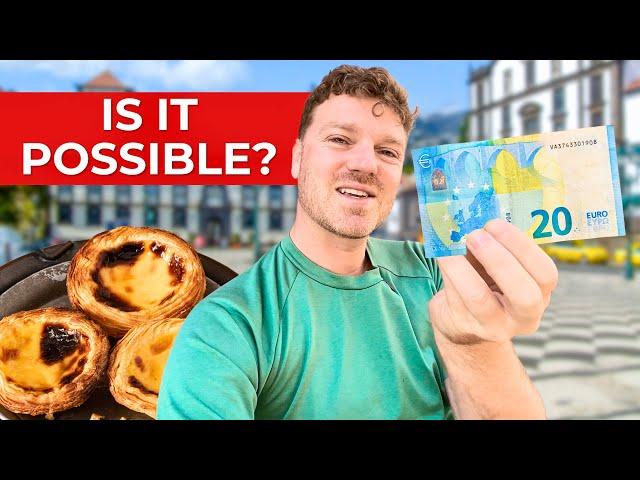 €20 Madeira Food Challenge: How Cheap Can You Eat in Funchal? 