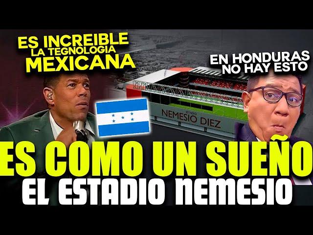 HONDUREÑOS ASOMBRADOS POR ESTADIO NEMESIO DIEZ ¡LOS ESTADIOS DE MX ESTAN A OTRO NIVEL! MEXICO VS HON