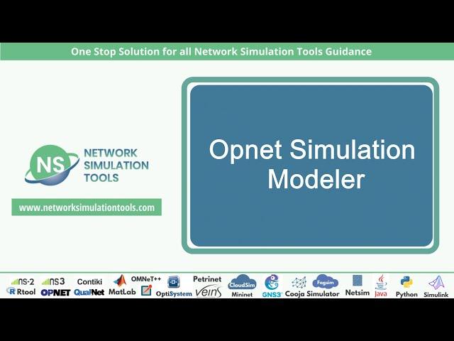 Opnet Simulation Modeler | Opnet Simulation Modeler Projects