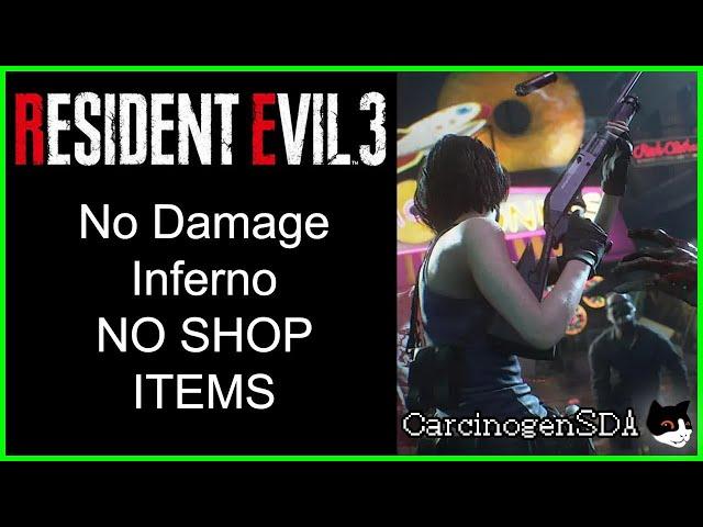 Resident Evil 3 Remake (PC) No Damage - Inferno (No Bonus Items/No Item Shop)