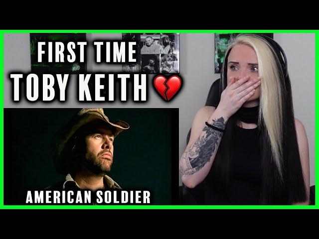 FIRST TIME listening to TOBY KEITH - American Soldier REACTION