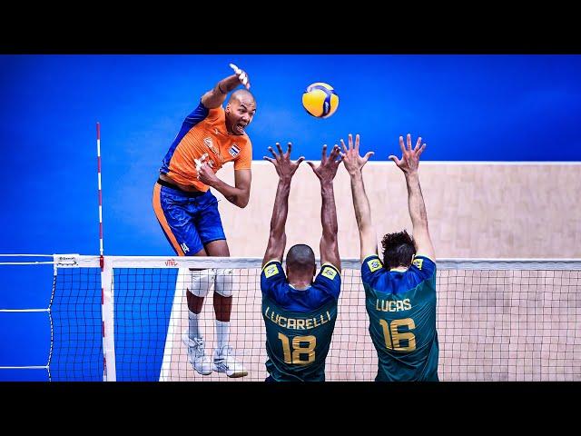 Top 50 Powerful Cross Court Spikes in Volleyball