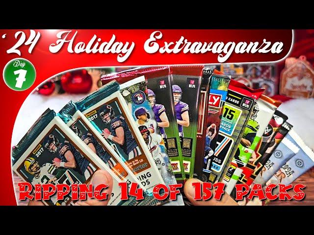 Day 7  '24 Holiday Extravaganza - More Sweet Hits from 14 Random Hobby Packs!