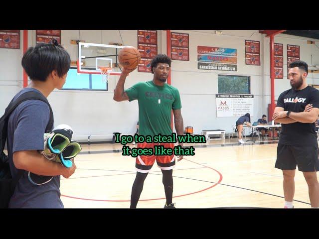 Marcus Smart Teaches Defense For 18 Minutes