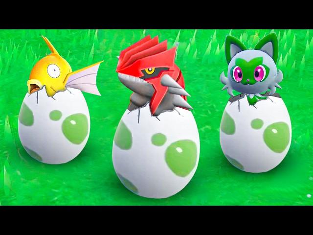 RANDOM EGGS Decide my Team in Pokemon Scarlet